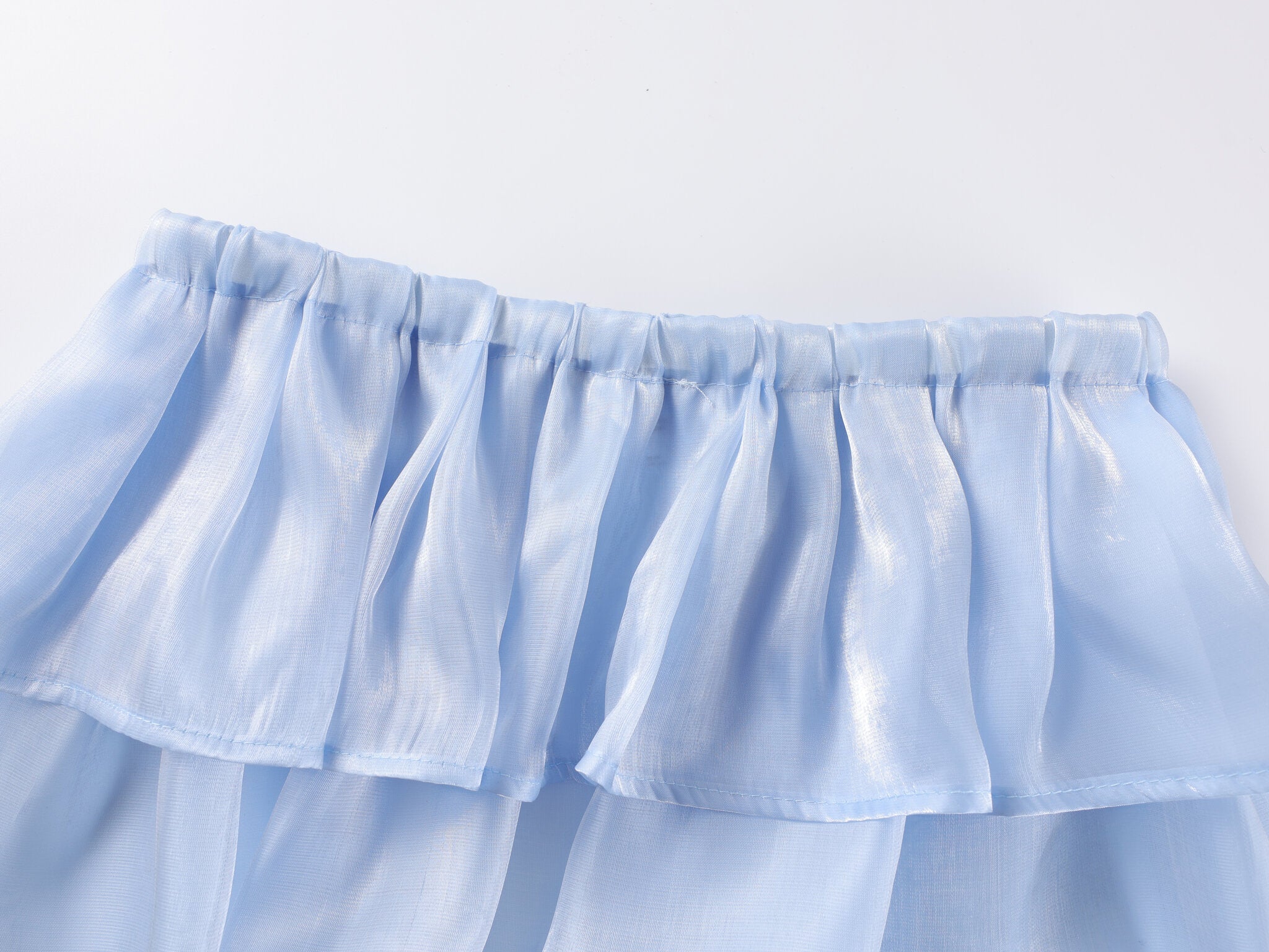 Satin Skirt - Blue - Chill Fit Rave