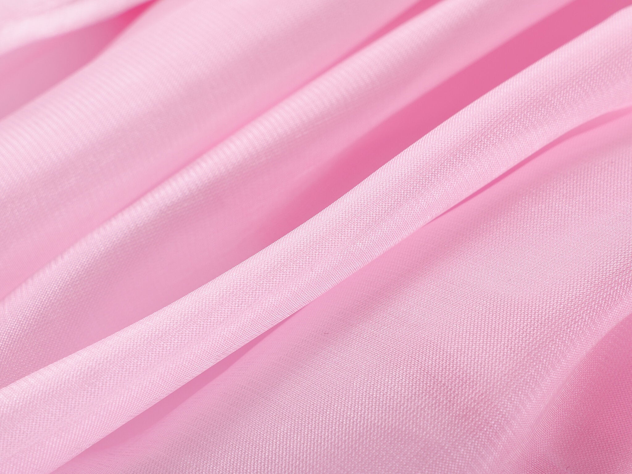 Satin Skirt - Pink - Chill Fit Rave