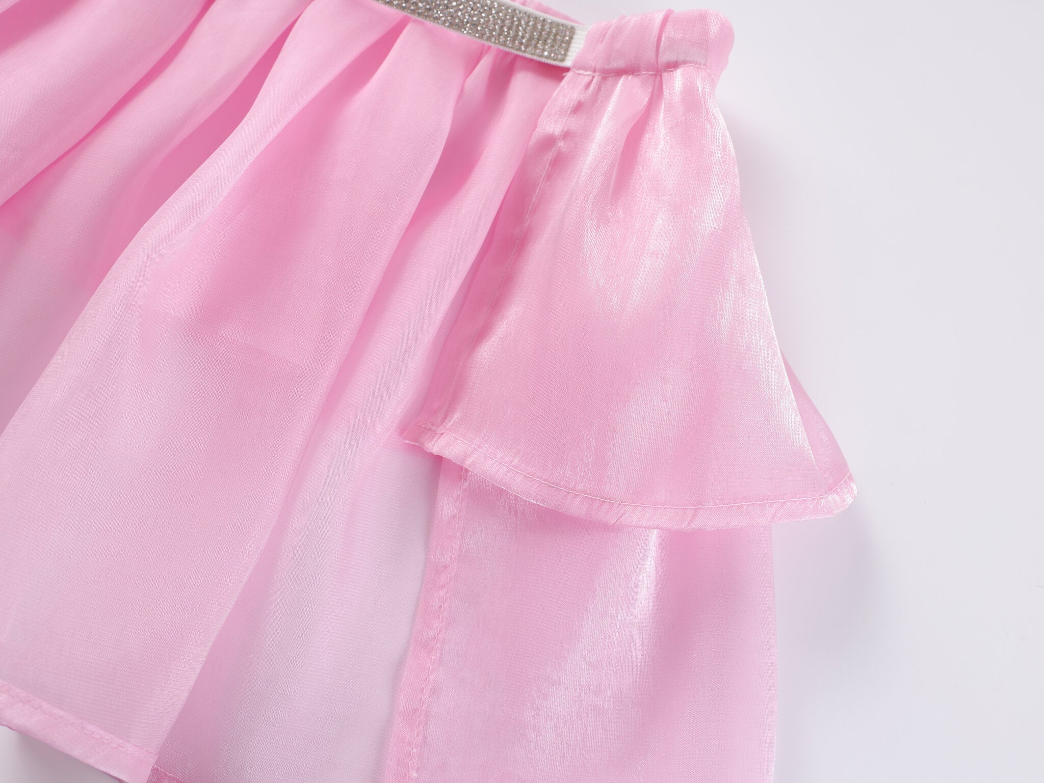 Satin Skirt - Pink - Chill Fit Rave
