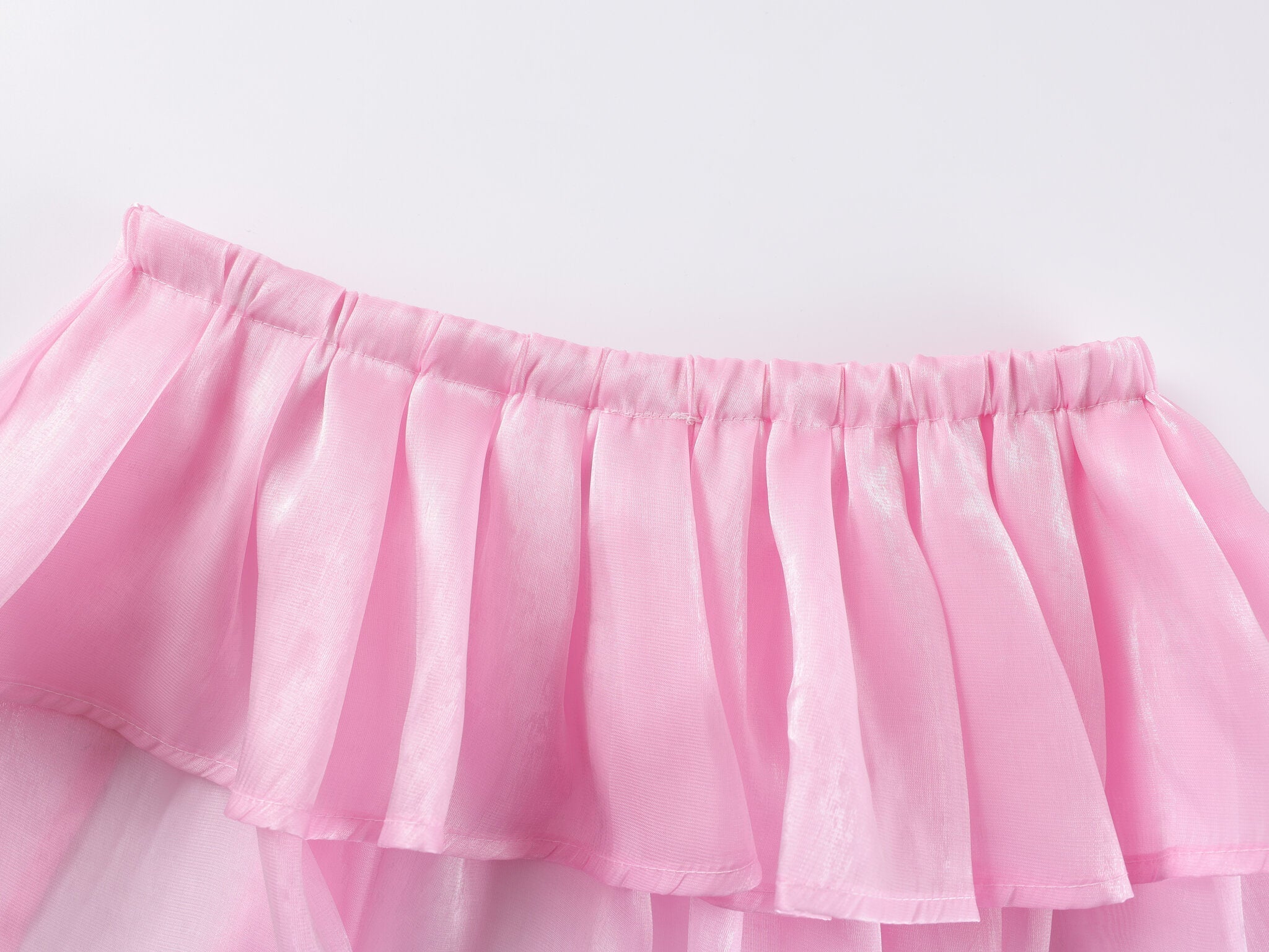 Satin Skirt - Pink - Chill Fit Rave