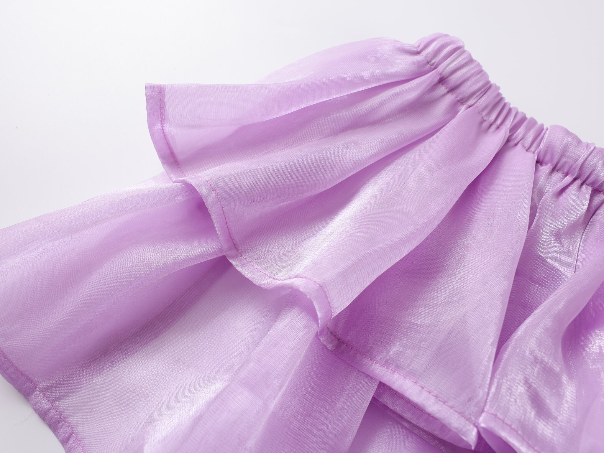 Satin Skirt - Purple - Chill Fit Rave