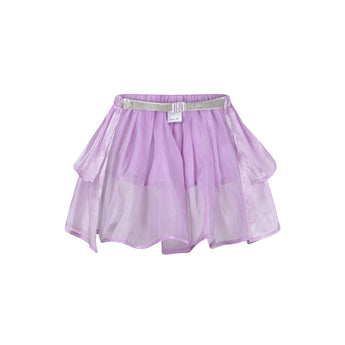 Satin Skirt - Purple - Chill Fit Rave
