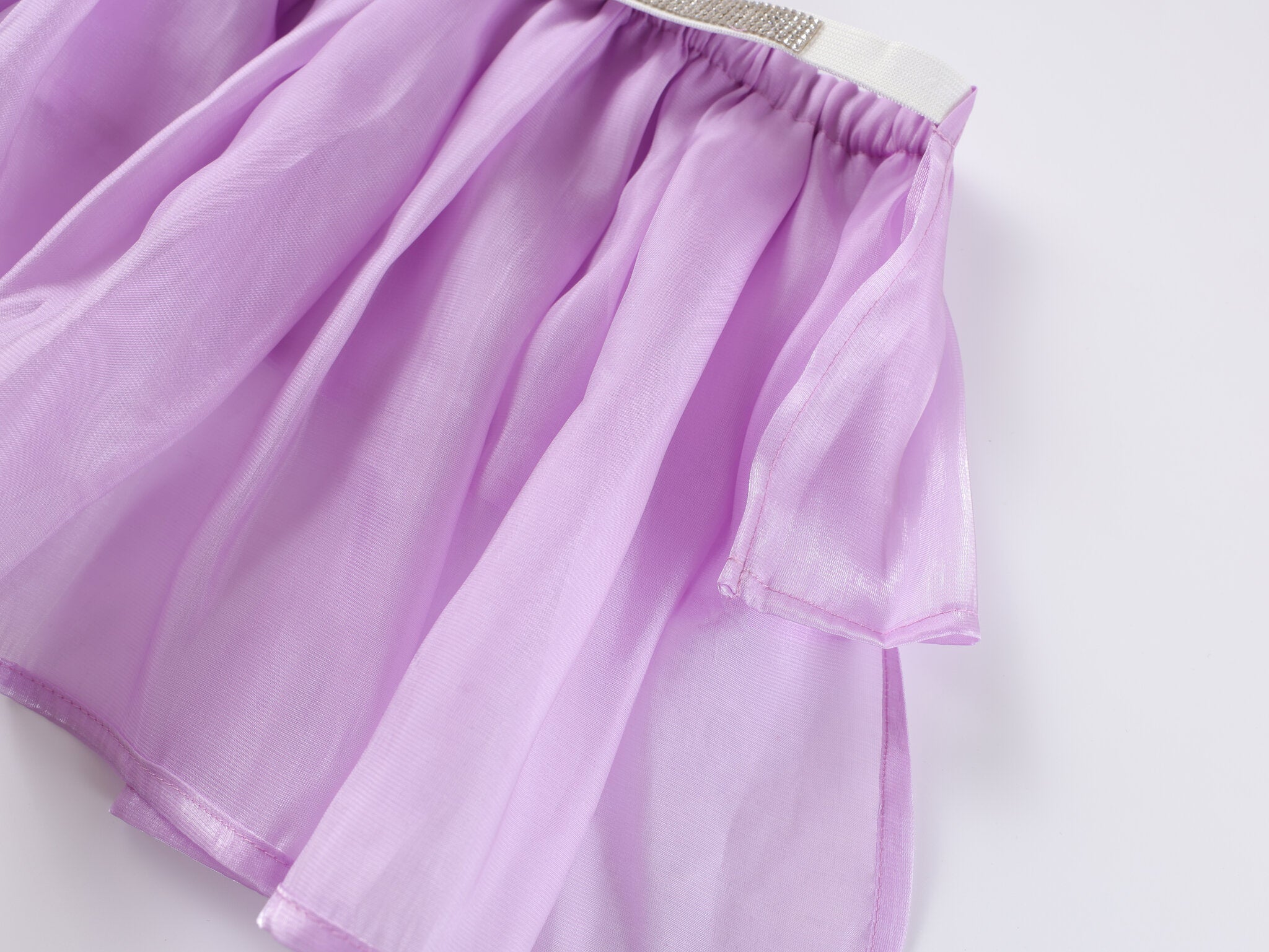 Satin Skirt - Purple - Chill Fit Rave
