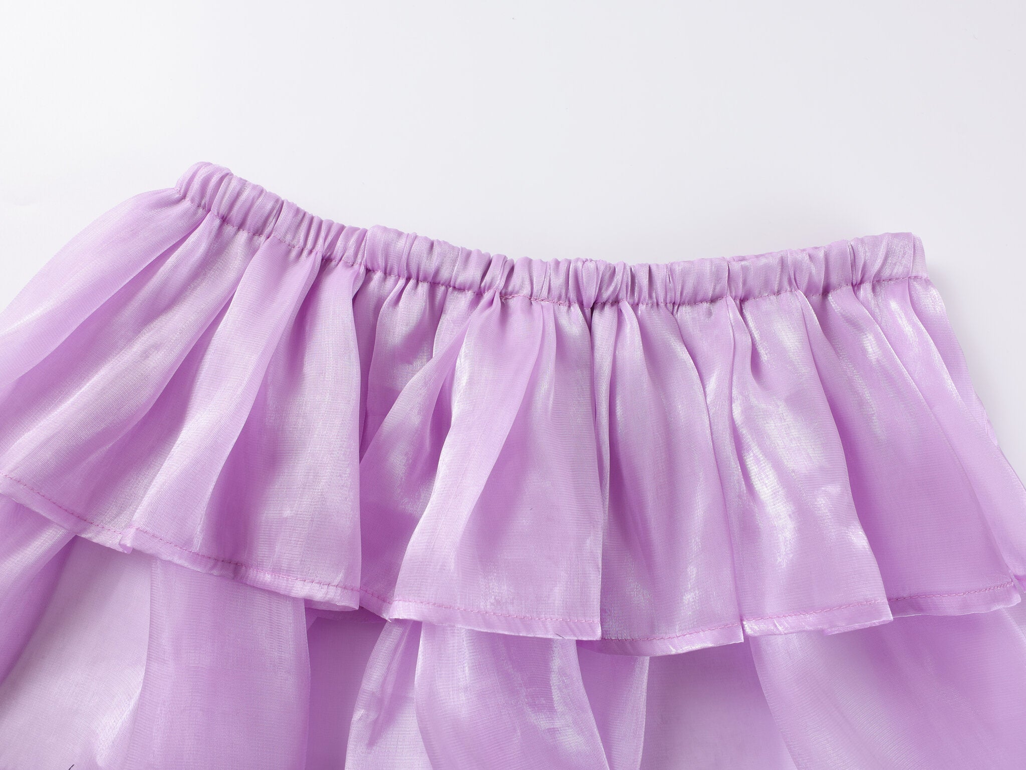 Satin Skirt - Purple - Chill Fit Rave