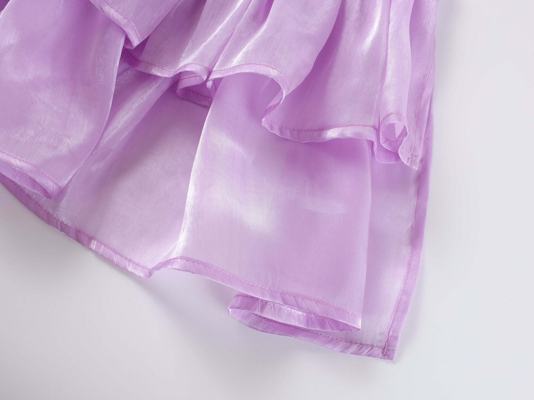 Satin Skirt - Purple - Chill Fit Rave