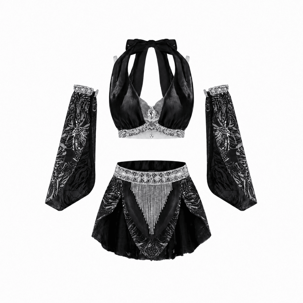 Selene-Full Set Black - ChillFit Rave