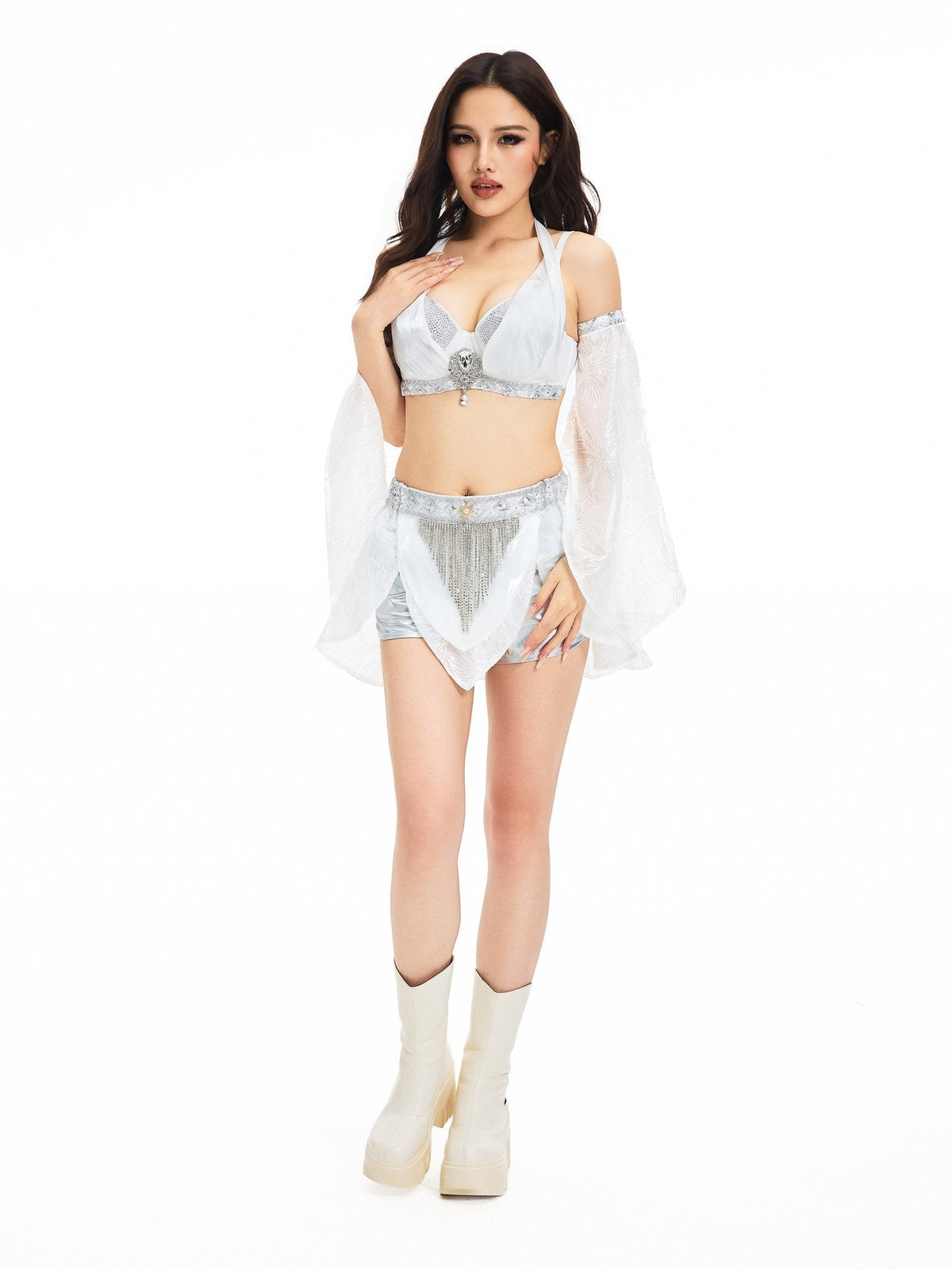 Selene-Full Set- White - ChillFit Rave