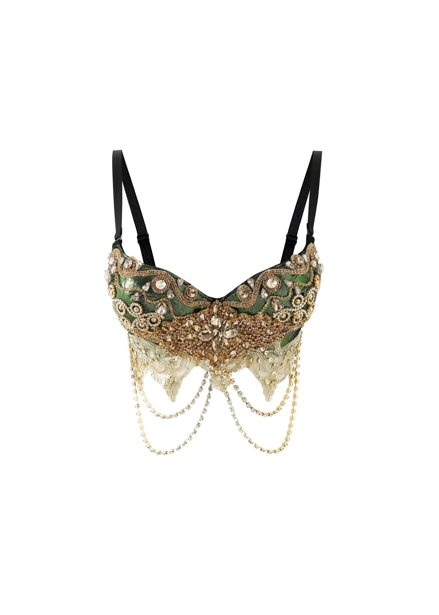 Serapha - Green - Top - Chill Fit Rave