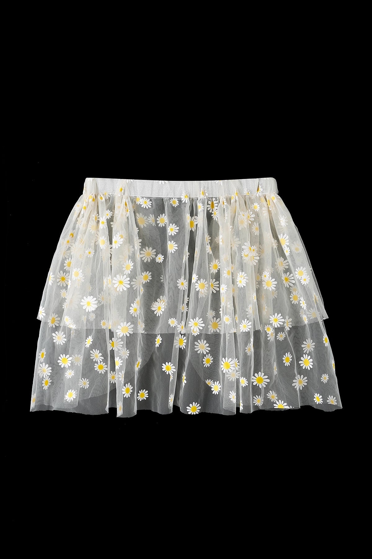 Soleá - White/Yellow - Skirt - Chill Fit Rave