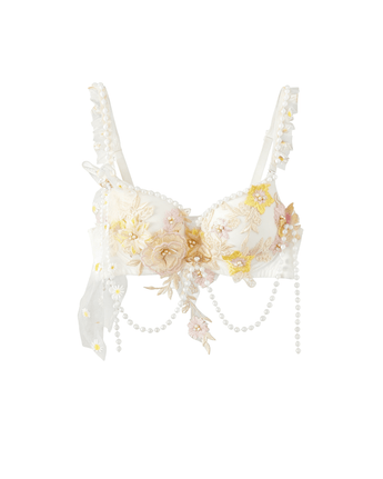 Soleá - White/Yellow - Top - Chill Fit Rave