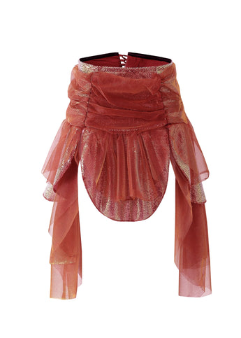 Thalassa - Red - Skirt - ChillFit Rave