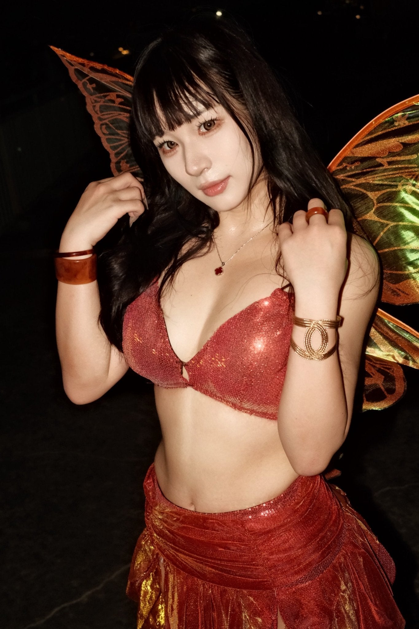 Thalassa - Red - Skirt - ChillFit Rave