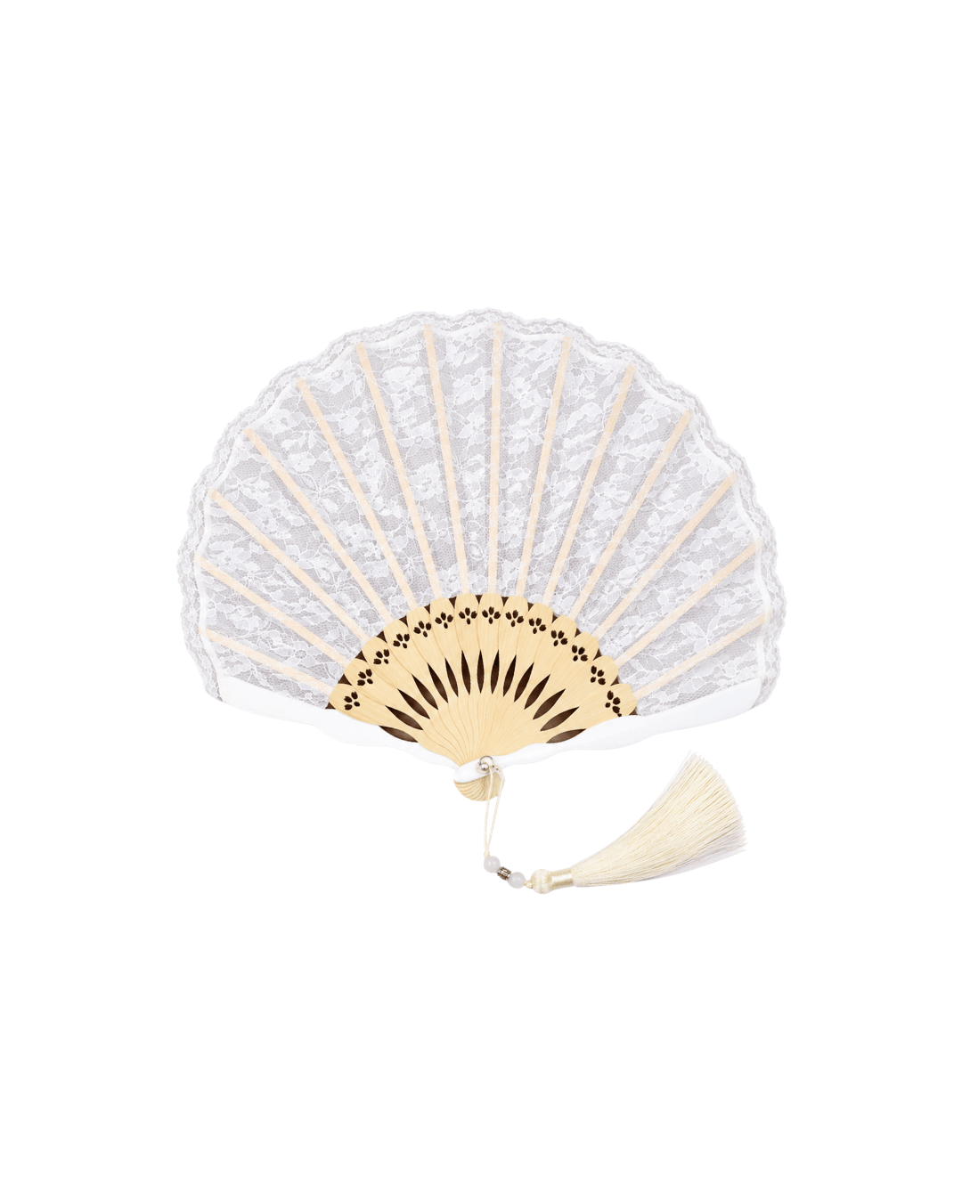 White Lace Fan - ChillFit Rave